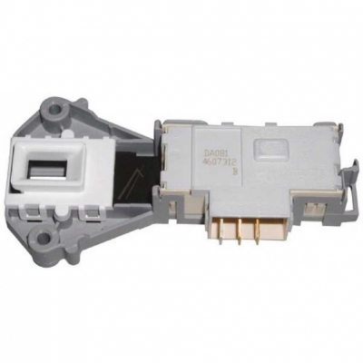 Замок дверцы люка (блокировка, убл) под винт, для стиральных машин LG, Direct Drive Inverter, 6601ER1005A