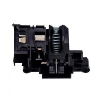 Замок дверцы люка (блокировка, убл) под винт, для стиральных машин Whirlpool, MDB4949SKZ0, W11412299, W11091934, 91934