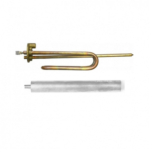 Комплект ТЭН 1,5кВт (1500Вт) RCA для водонагревателя Ariston + анод, 3401242K1