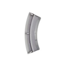 Ручка люка Bosch, пластик, серебристая, 00644222, 644222 Ручка люка Bosch, пластик, серебристая, 00644222, 644222