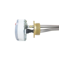 Комплект ТЭН для алюминиевого радиатора (батареи отопления) 300 Вт, правая резьба, нерж, D33, G1", L200мм, 220V + терморегулятор, Р03ТП