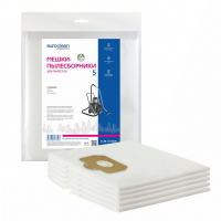Мешки-пылесборники для пылесосов Cleanfix синтетические, 5 шт, Euroclean, EUR-3130/5NZ