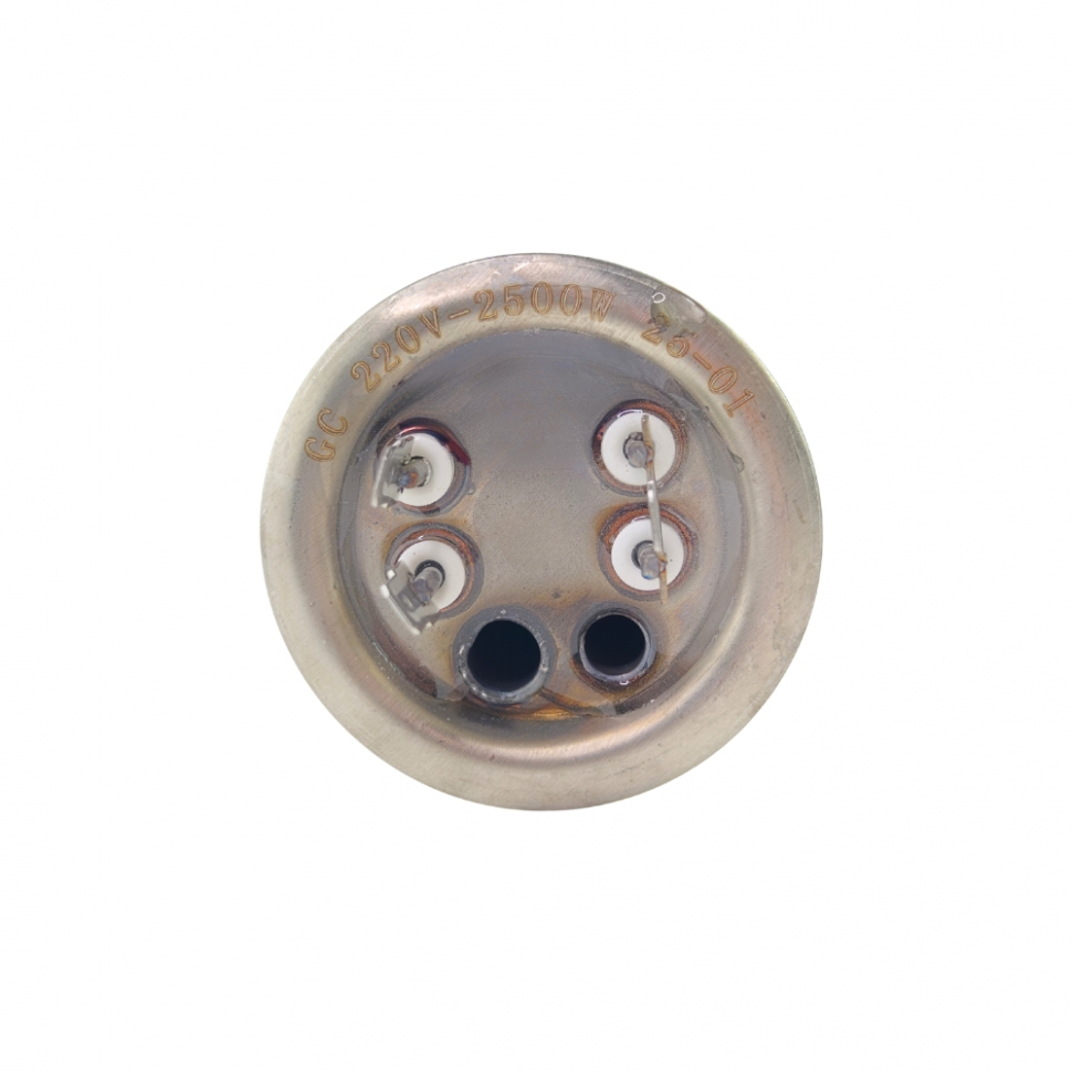 ТЭН RF 2500Вт(1000Вт/1500Вт), медь, D64мм, М6, клеммы под разъем, L200мм, 220В, для Thermex, Ariston, 30855