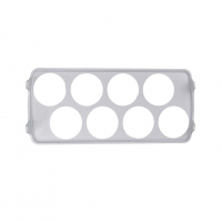 Набор 3 шт Вкладыш для яиц на 8 шт , для холодильников Минск, Атлант, 205х90х25мм (301.54-3.1.072, 3015431072), KM301543107200