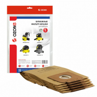 Фильтр-мешки для пылесосов Karcher бумажные, 5 шт, Ozone, OP-210/5NZ