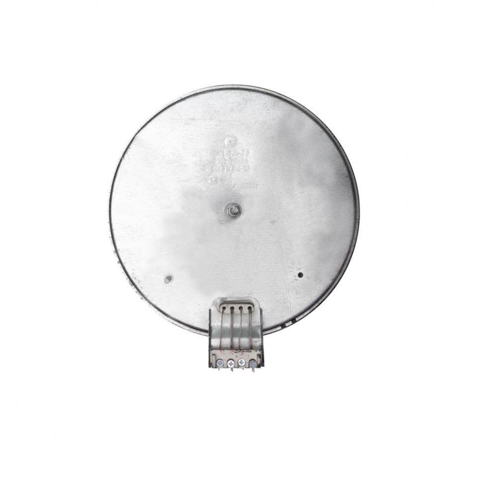 Чугунная конфорка для электрической плиты Ariston, Indesit, Gefest, Hansa 2000Вт, 220мм универсальная, 522020