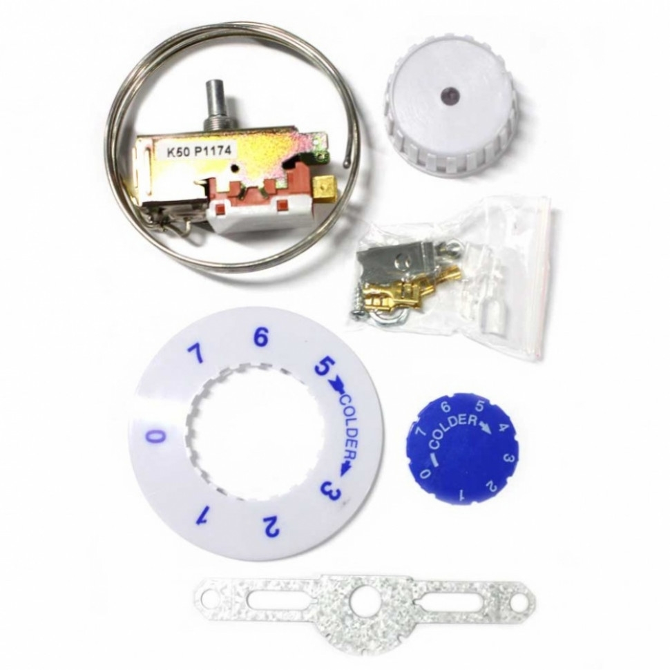 Термостат для холодильника Beko, Ariston, Атлант, Hotpoint-Ariston, Beko, Indesit K50-P1174, Х1052 Термостат для холодильника Beko, Ariston, Атлант, Hotpoint-Ariston, Beko, Indesit K50-P1174, Х1052