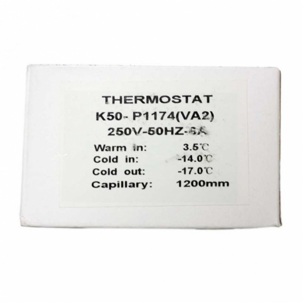 Термостат для холодильника Beko, Ariston, Атлант, Hotpoint-Ariston, Beko, Indesit K50-P1174, Х1052 Термостат для холодильника Beko, Ariston, Атлант, Hotpoint-Ariston, Beko, Indesit K50-P1174, Х1052