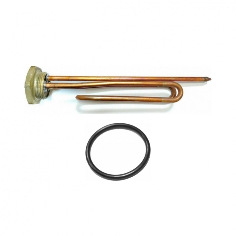 Комплект ТЭН 3кВт (3000Вт) RCT, резьбовой 42мм для Ariston, De Luxe, Real, Thermex, под анод М6 + прокладка, 30260K