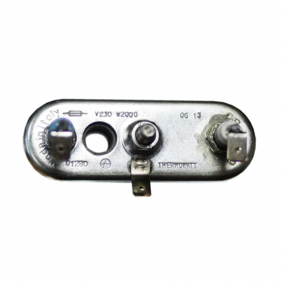Комплект ТЭН 2000W для стиральной машины Bosch Maxx 4, Maxx 5, Classixx, Logixx, Siemens с отверстием под датчик L203мм + фильтр + засыпка, K3406115