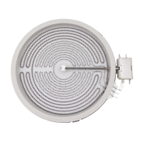 Конфорка для стеклокерамической плиты Electrolux, Zanussi, AEG 2200Вт, 230мм, 823022
