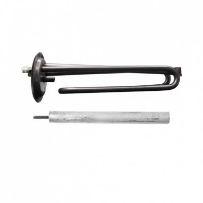 Комплект ТЭН 2кВт (2000Вт) RF для водонагревателя, фланец 73мм + анод, П1500K